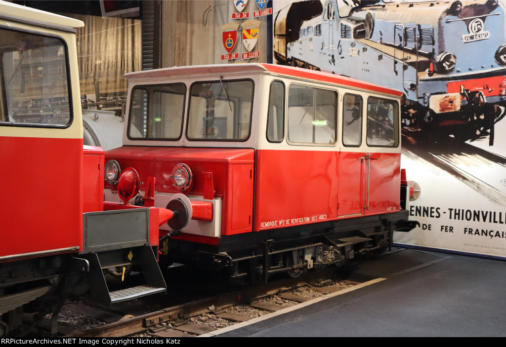 SNCF Mauzinette measuring trailer n°2